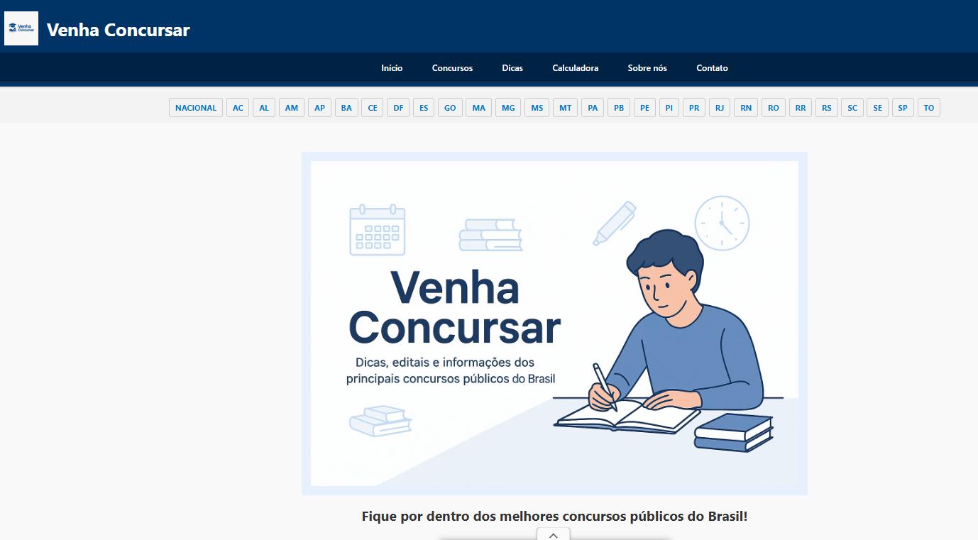 Venha Concursar